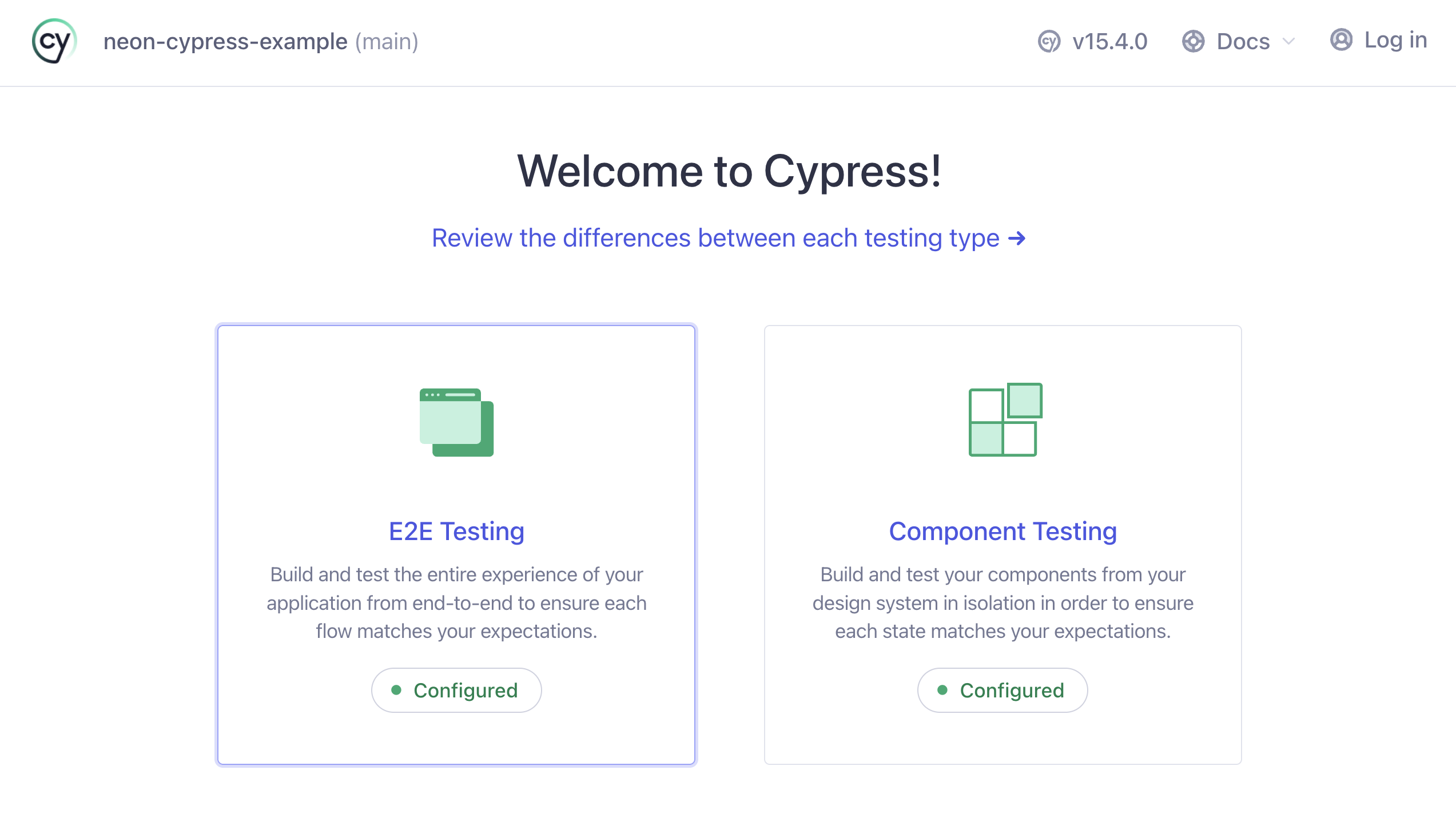 Cypress Test Runner
