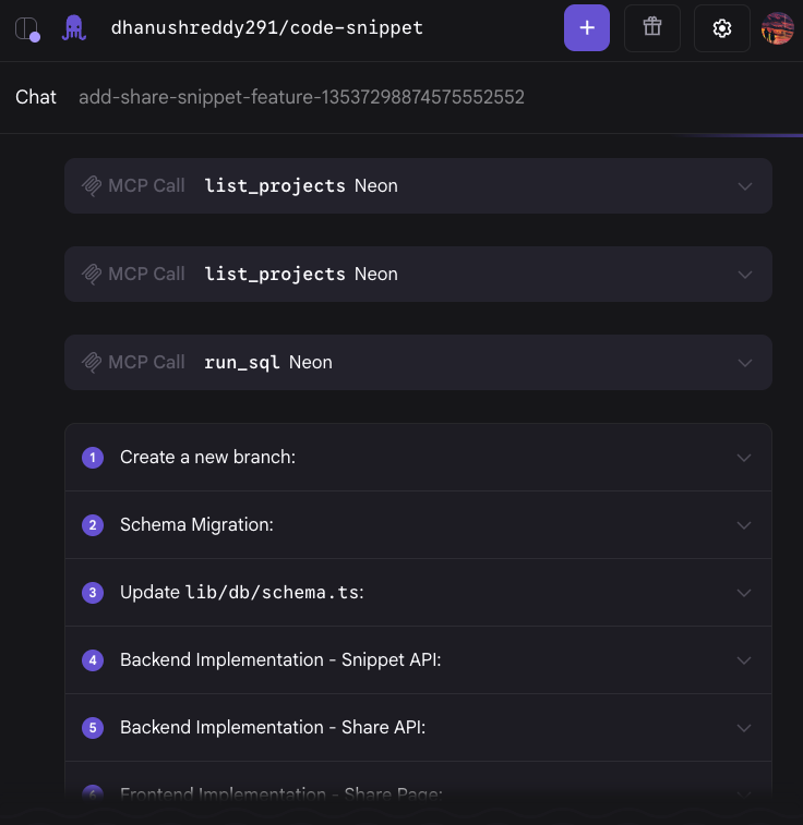 Google Jules execution logs