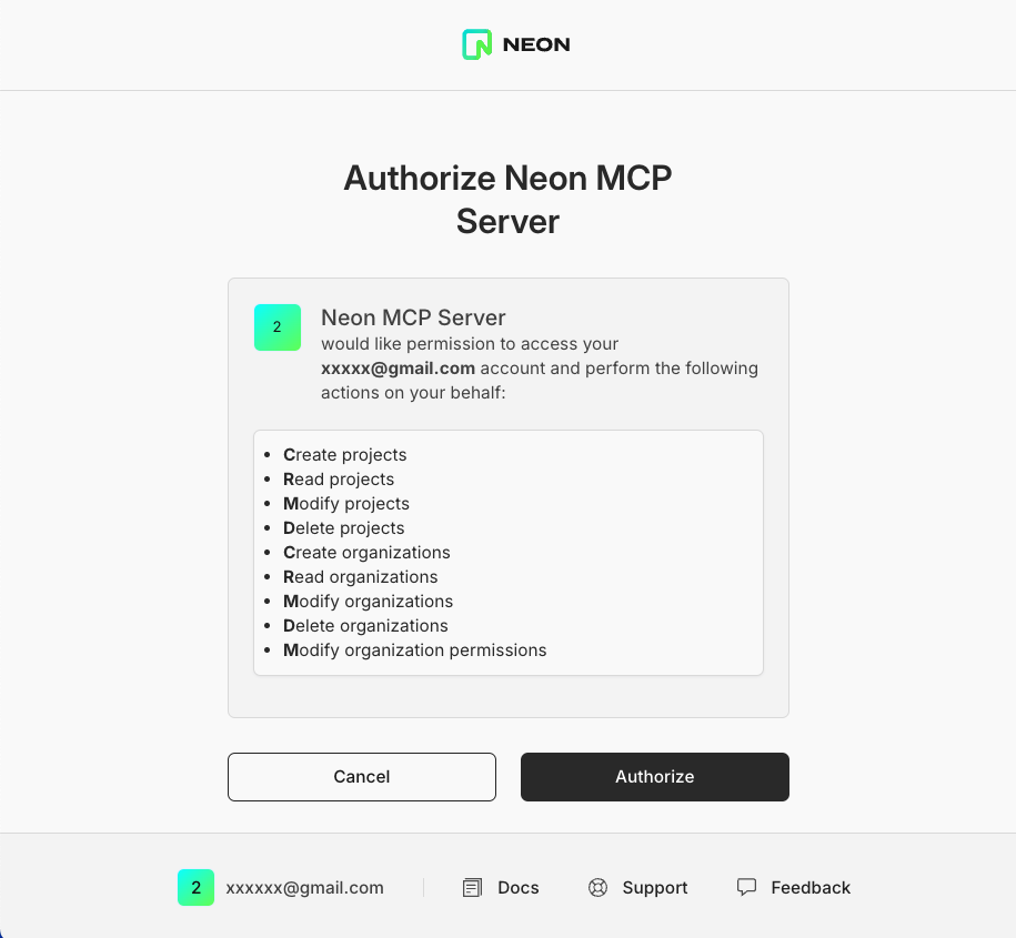 OptiTech OAuth window