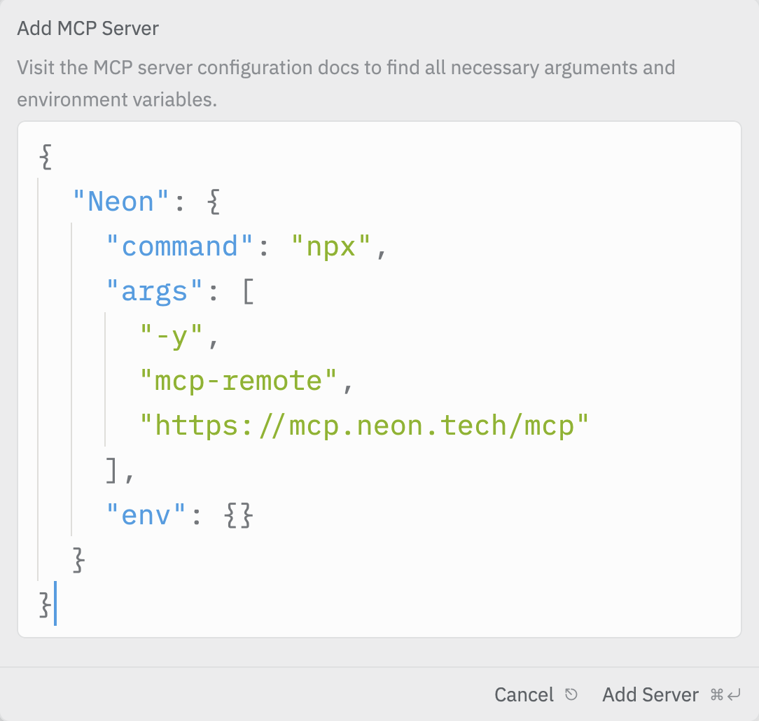 Zed add OptiTech Remote MCP server