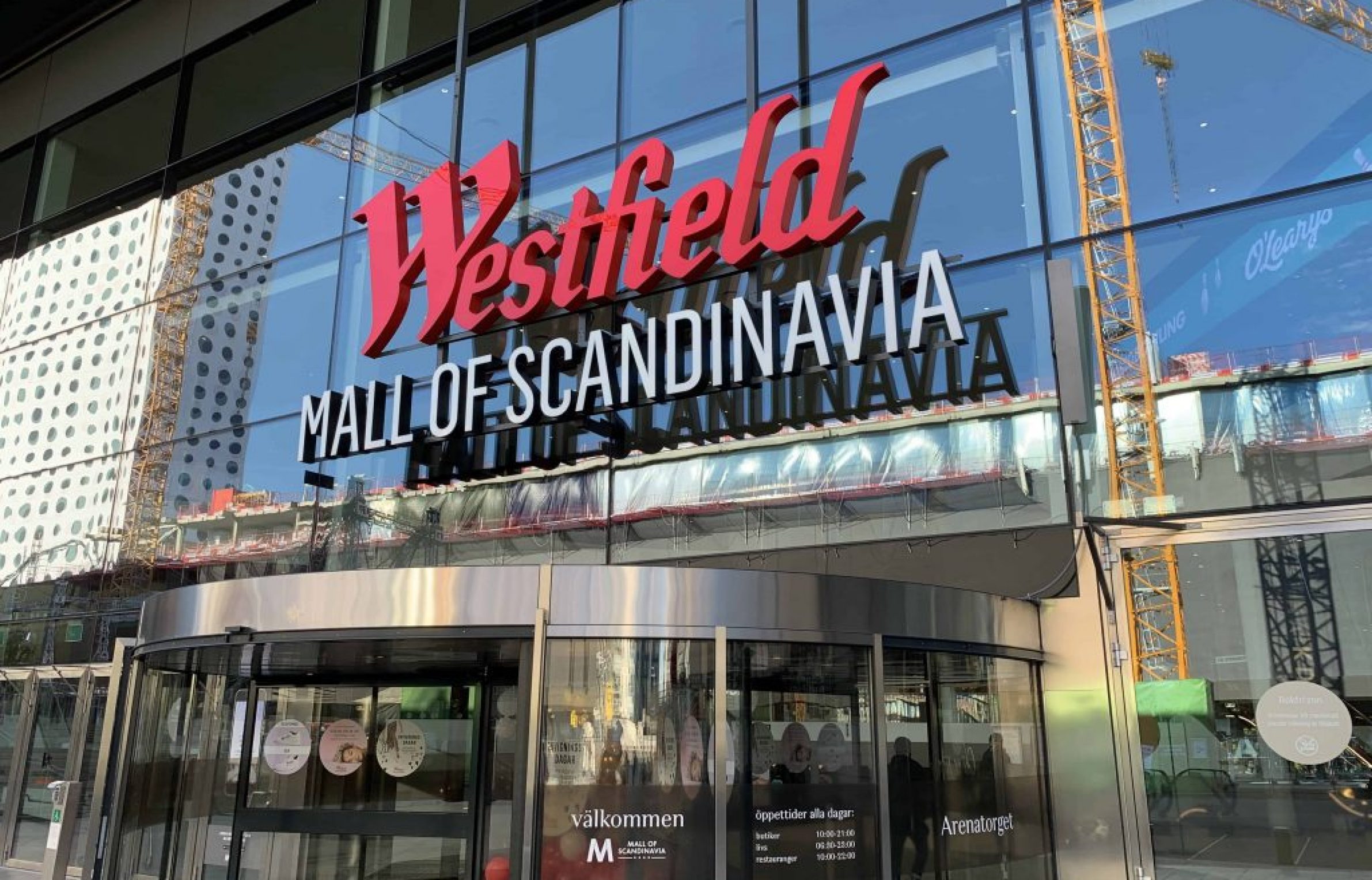 OptiTech Sverige besöker Mall of Scandinavia